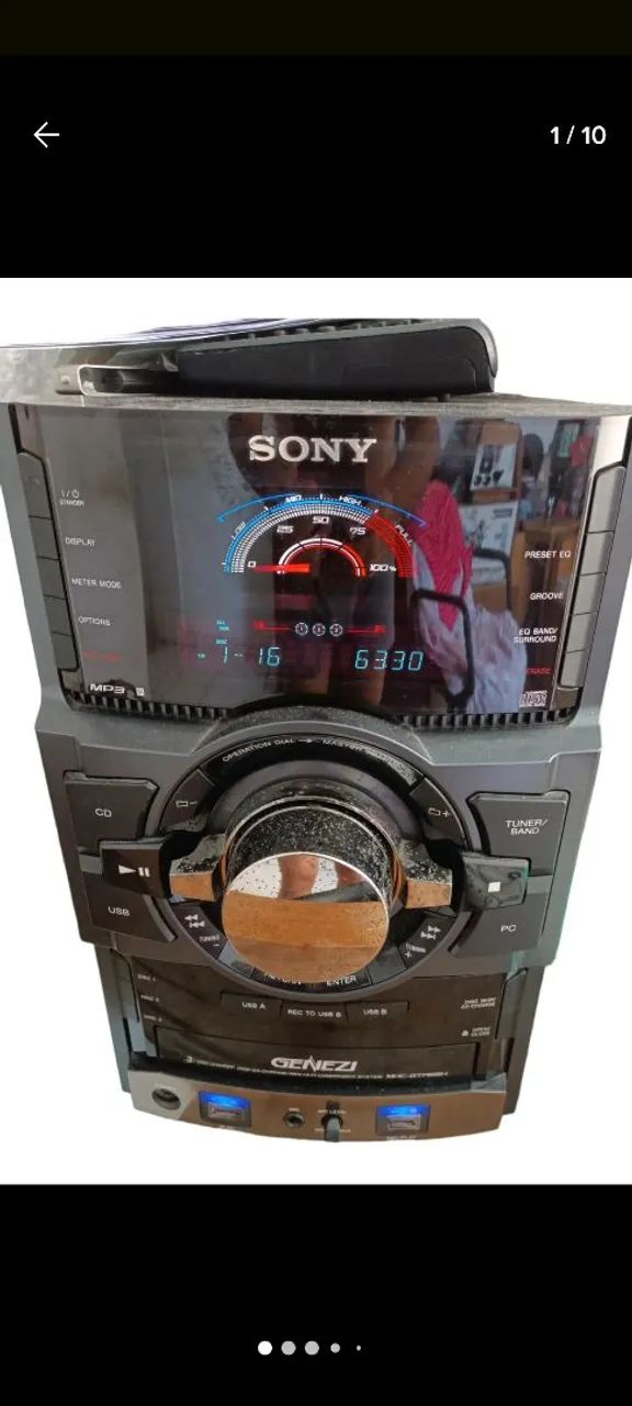 Aparelho de Som Sony Genezi - Foto 3