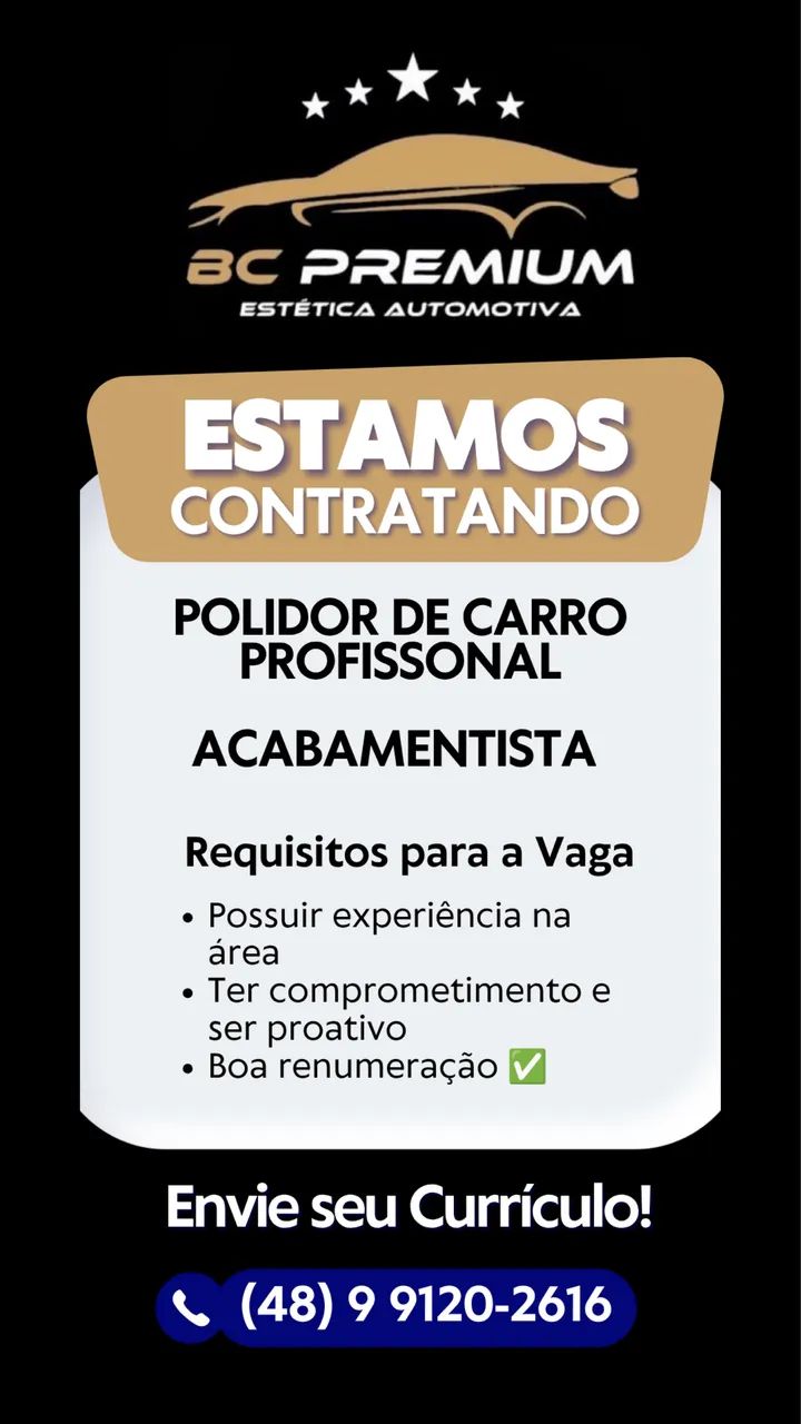 BC PREMIUM ESTÉTICA AUTOMOTIVA CONTRATA 