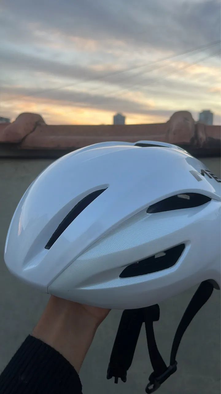 Capacete De Ciclismo Met Vinci Mips Branco - Foto 3
