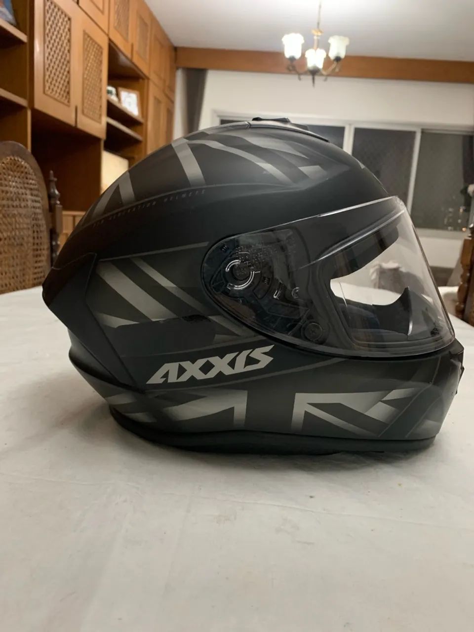 Vendo Capacete Axxis semi novo - Foto 2
