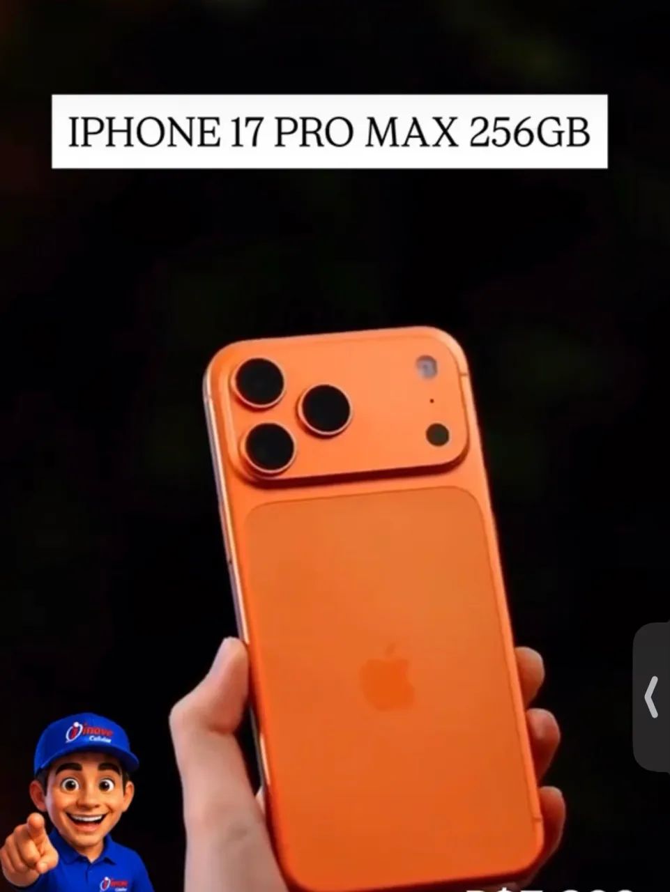 Promoção inperdivel ? IPHONE 17 PRO MAX 256gb - Foto 5
