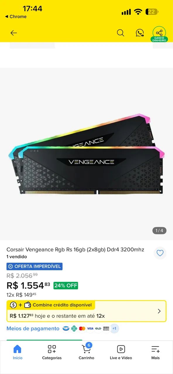 memora ram corsair