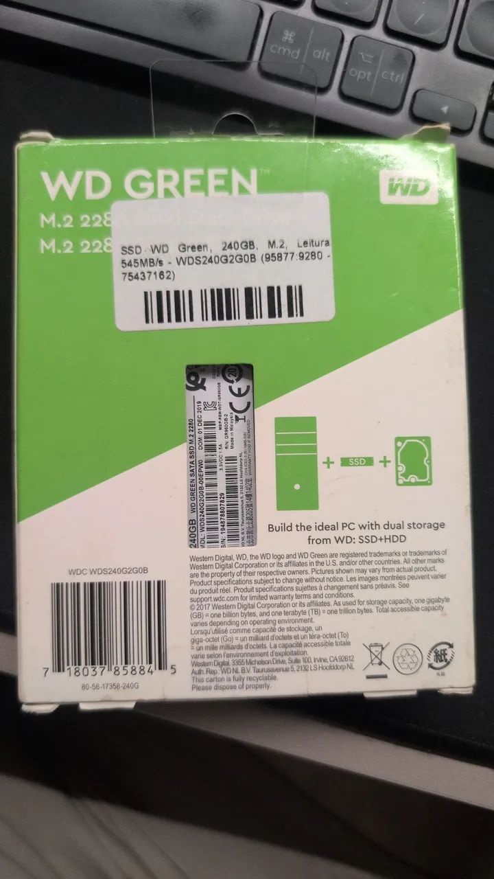 SSD WD Green 240GB M.2