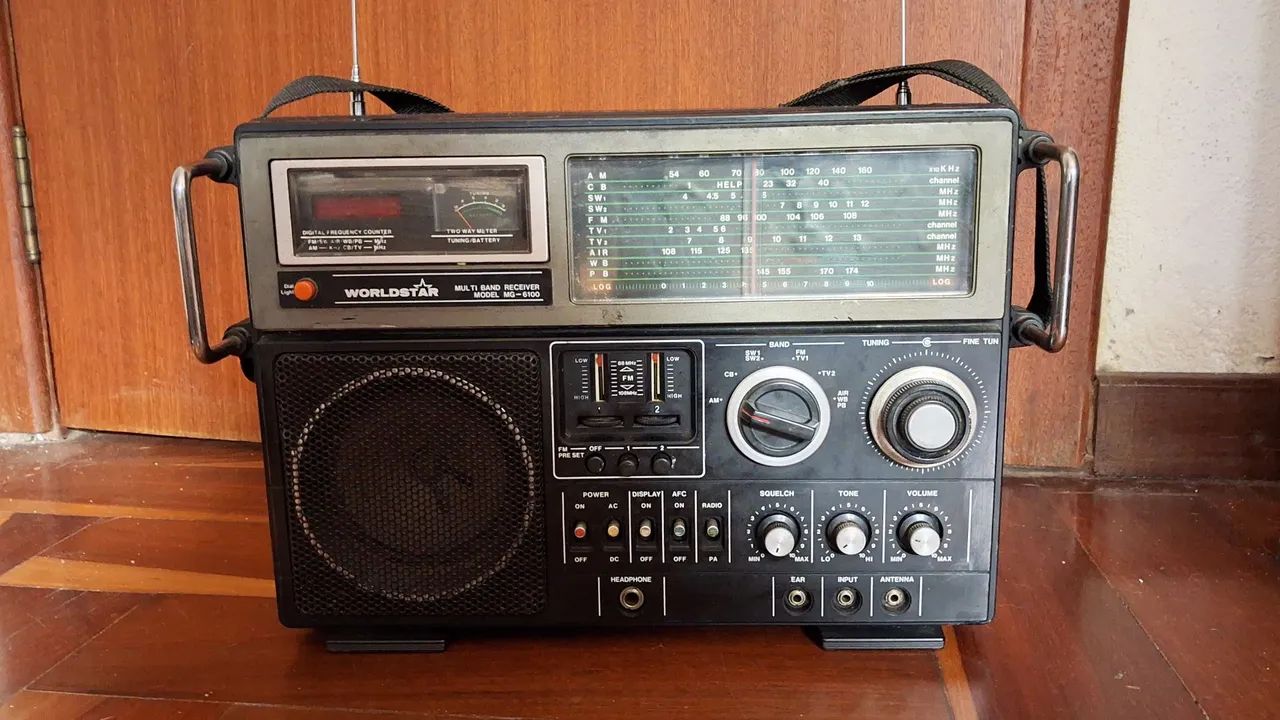 Rádio Colecionador Worldstar 