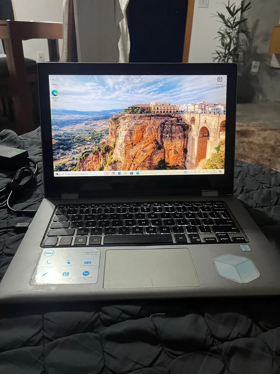 Notebook Dell Com touch na tela e dobrável 360  - Foto 2