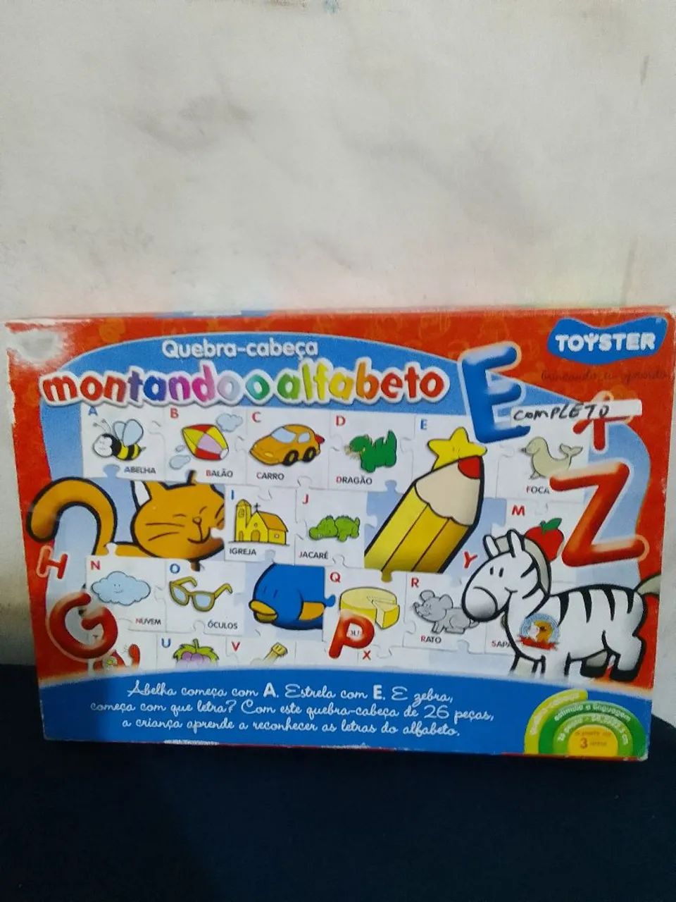 Quebra-cabeça Montando o Alfabeto