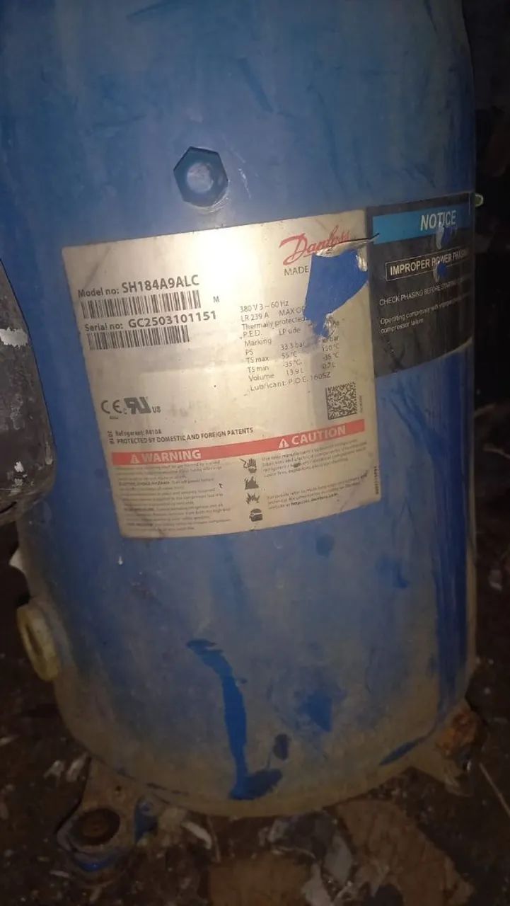 Compressor 15TR usado 