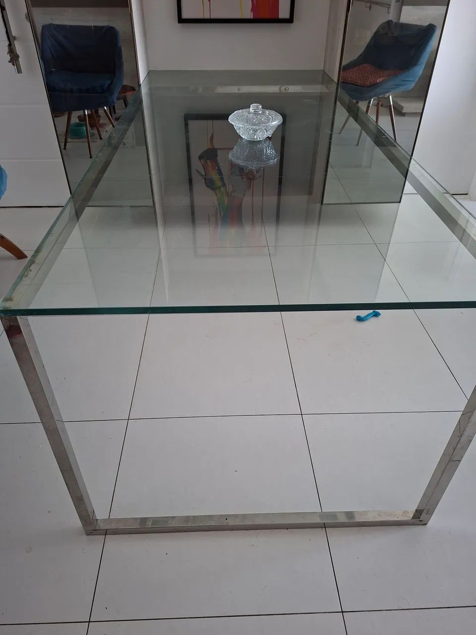 Mesa de vidro - Foto 4