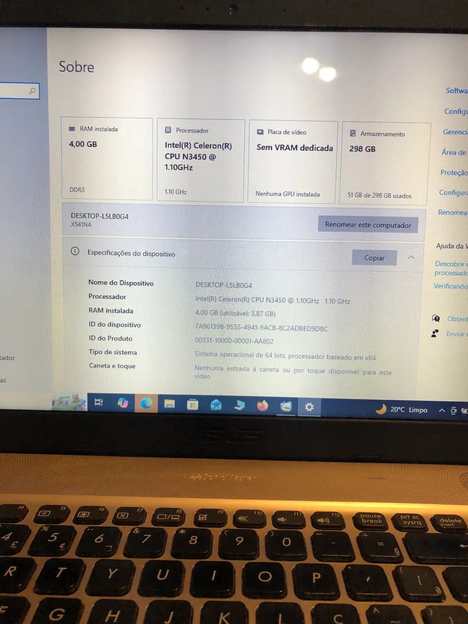 NOTEBOOK ASUS X541NA - Foto 4