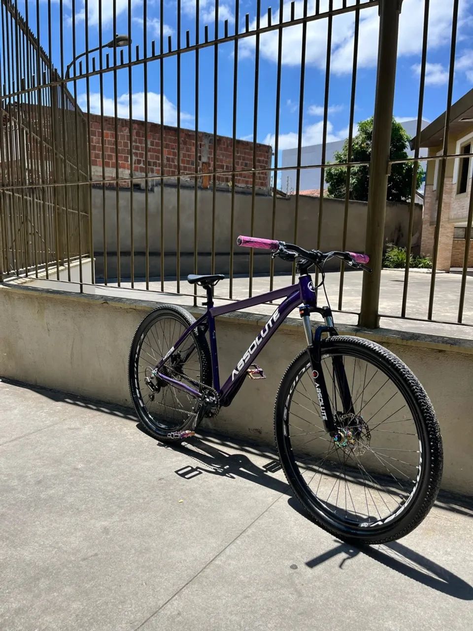 Bicicleta absolute nero 5 roxa 2025/ só pegar e andar  - Foto 4