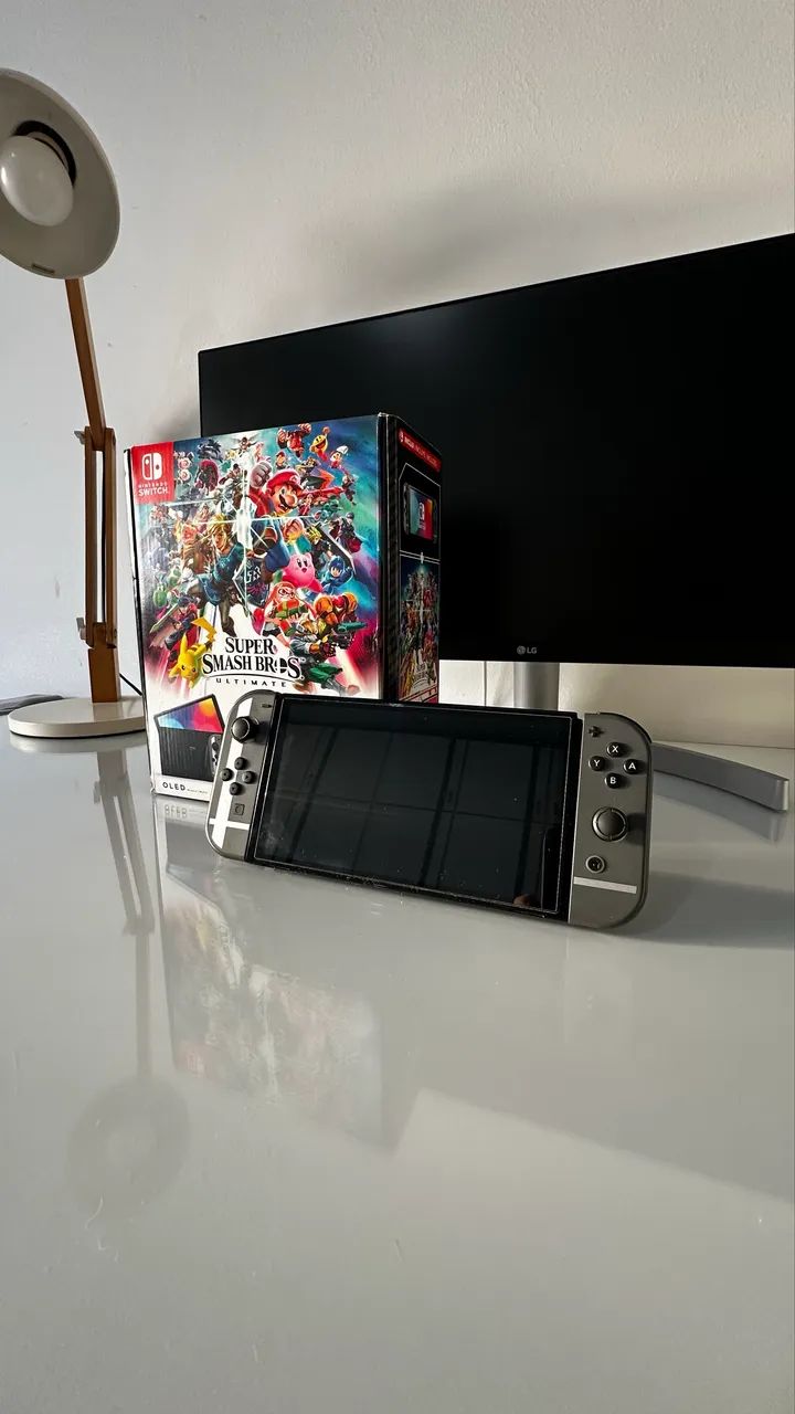 Nintendo Switch OLED - Impecável na Caixa (Completo) - Foto 3