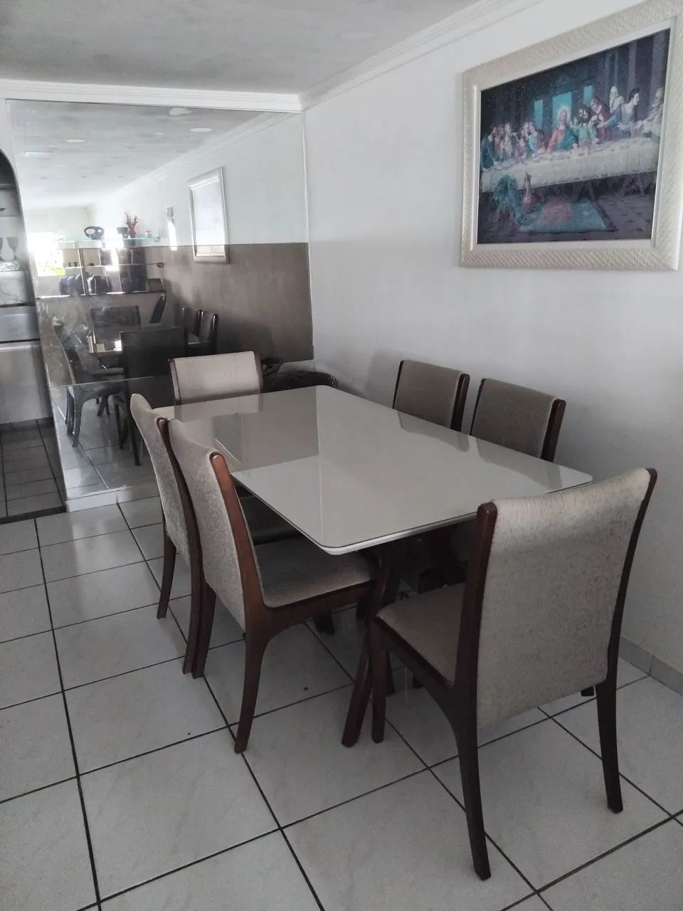 Vendo uma linda mesa de madeira  - Foto 2