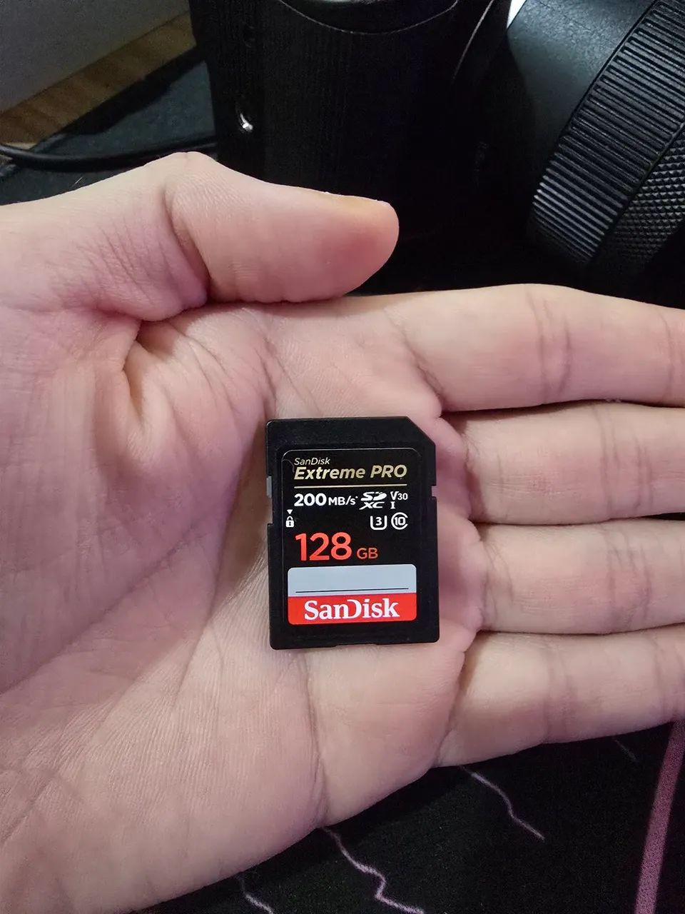 Cartão SD Sandisk 128gb
