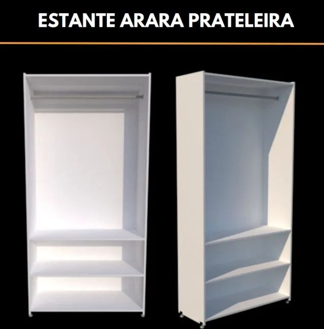 Estante Arara Prateleira