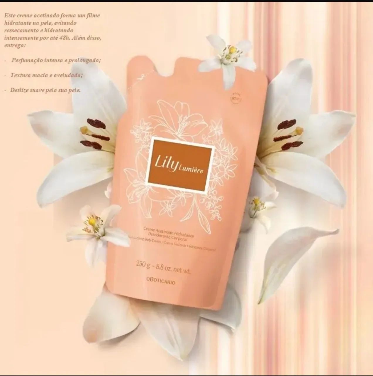 Kit L'eau de Lily feminino com 3 itens- OBOTICÁRIO  - Foto 3