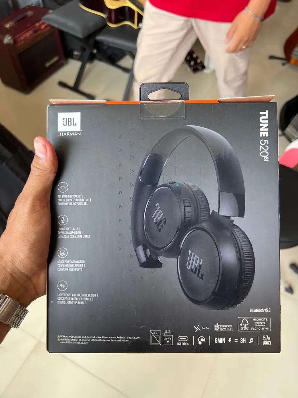 FONE JBL TUNE 520bt - Foto 2