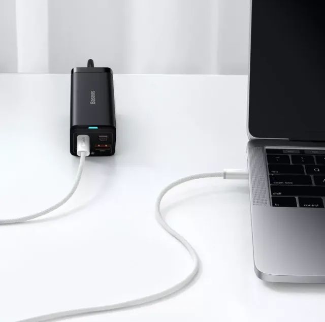 Cabo Baseus Dynamic 4 Fast Charging Usb-c P/ Tipo C 2m 100w - Foto 3