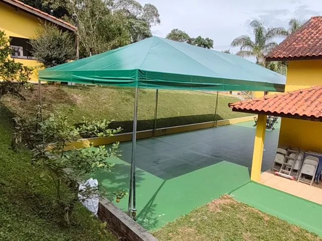 TENDA PIRAMIDAL TUBULAR 12x6 pé 2,5mt - Foto 2
