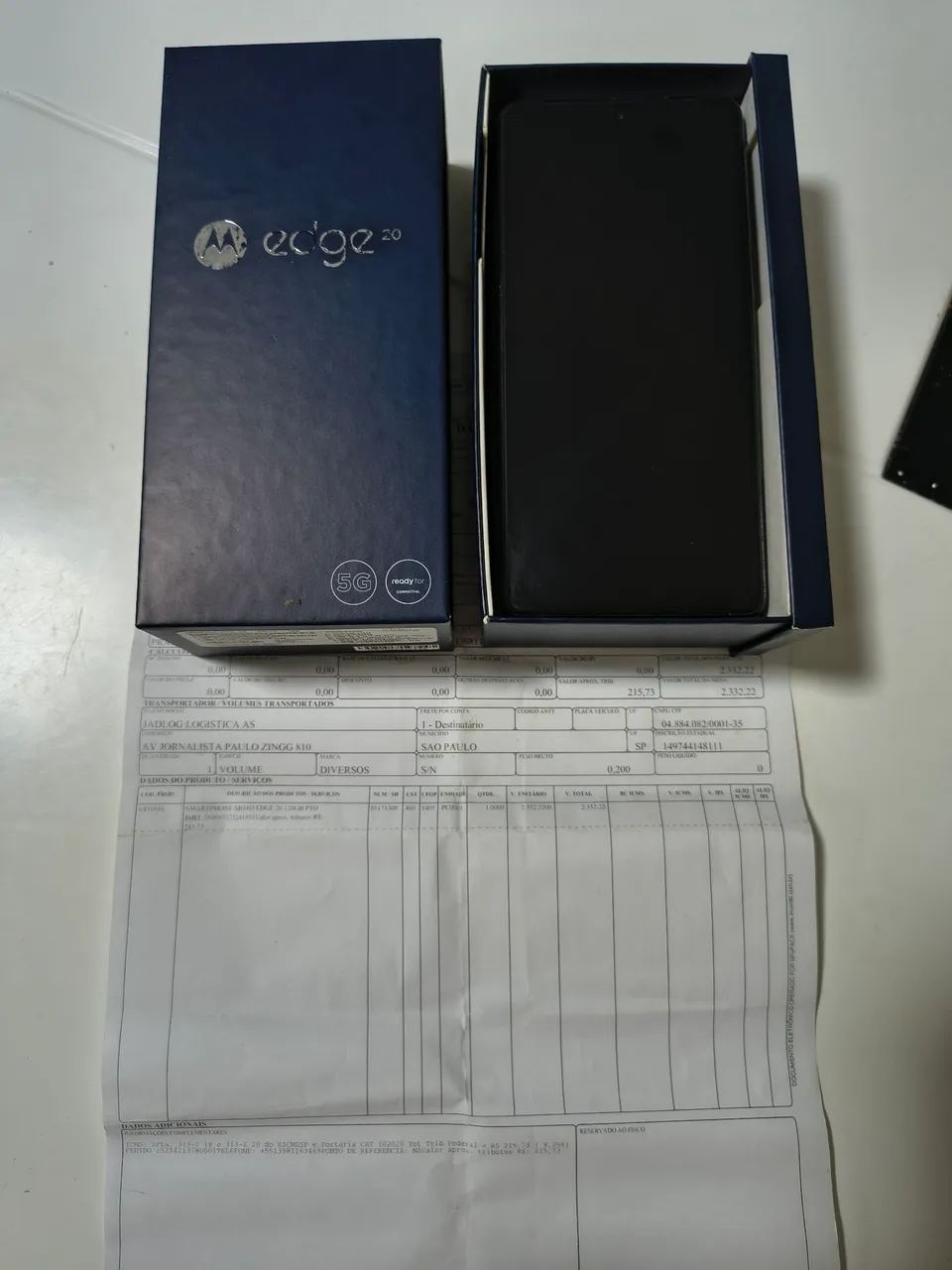 Motorola Edge 20 128gb com nota fiscal - Foto 2