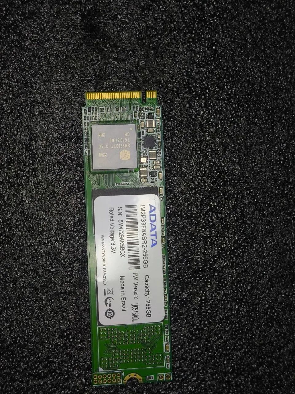 Ssd nvme Adata 256gb