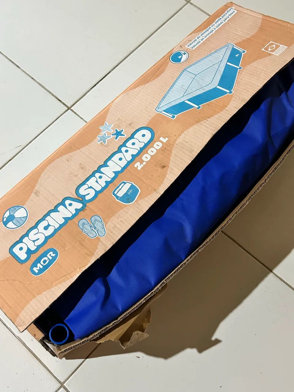 Piscina nova 2.000L