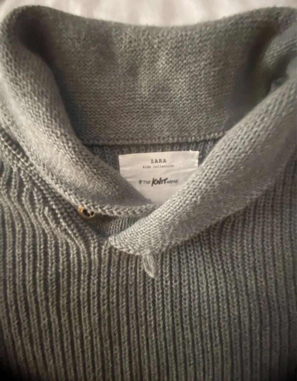 SUÉTER ZARA KIDS CINZA - Foto 4