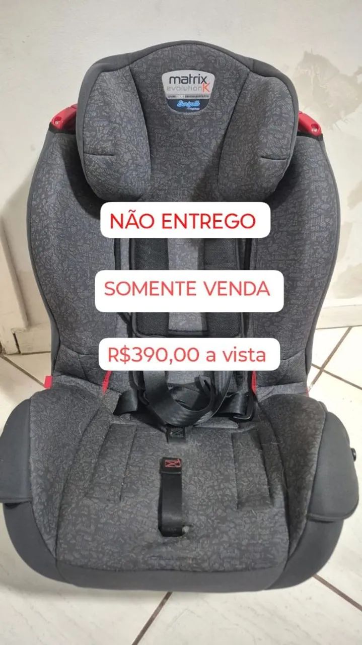 Cadeirinha infantil até 25kg 