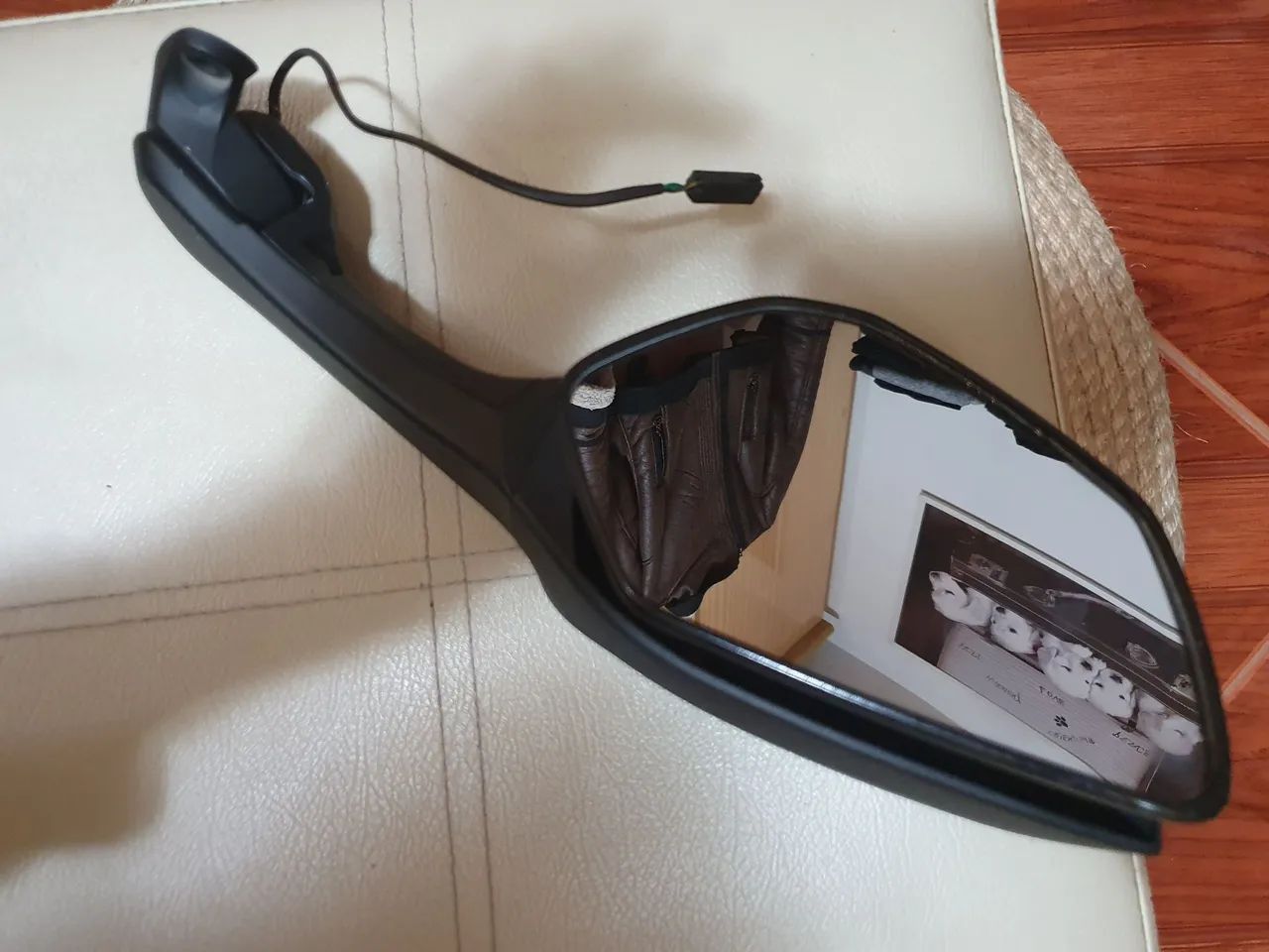 Retrovisor esquerdo da ZX10 original - Peças para motos - Emiliano