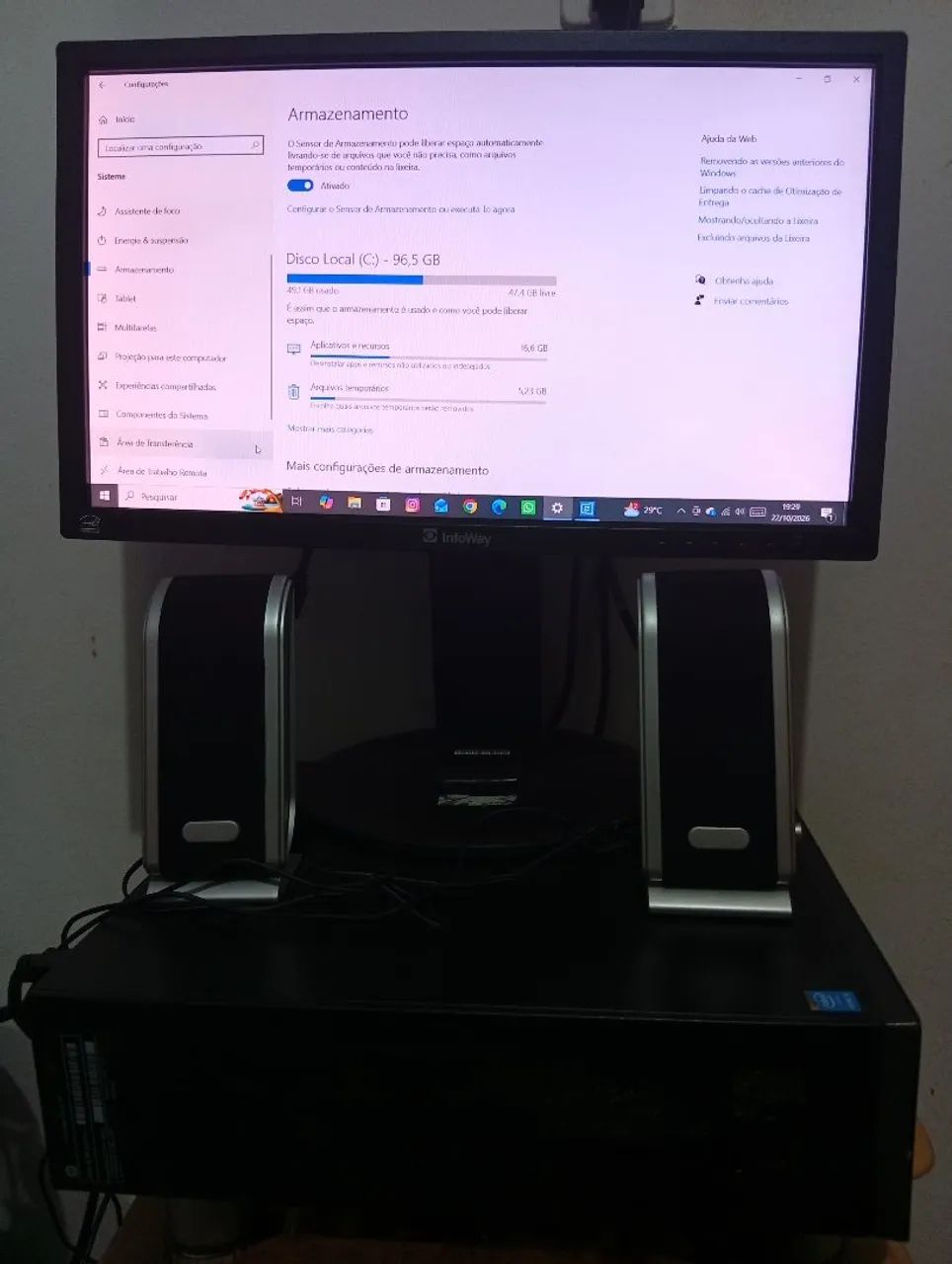 Vendo um computador i5 Hp  - Foto 4