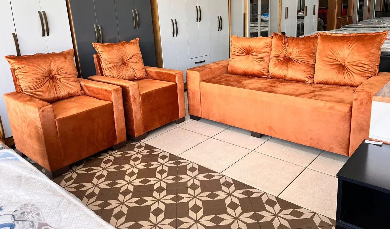 Sofá 3 lugares + Duas poltronas  - Foto 2