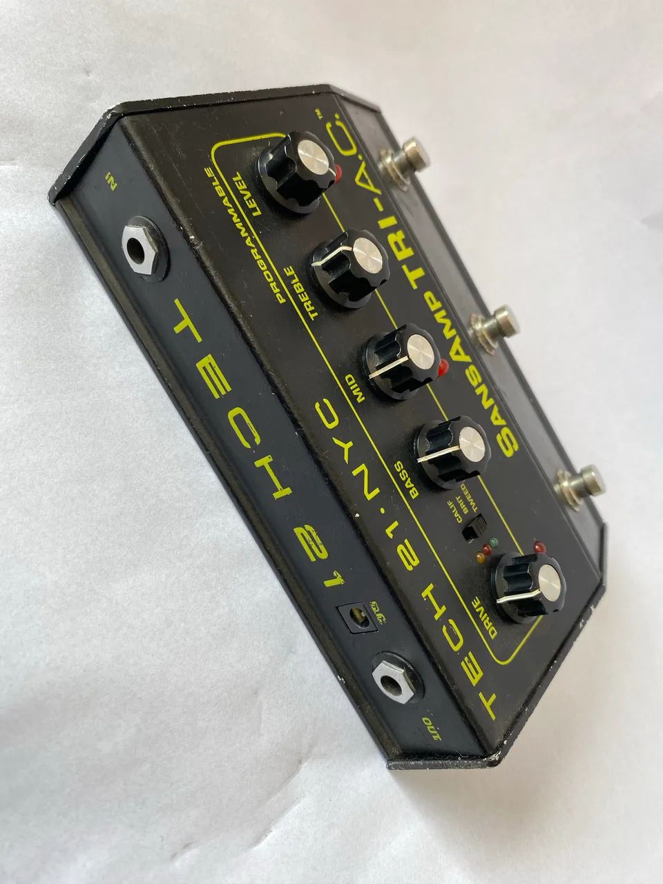 TECH21 SANSAMP TRI-A.C. エフェクター Pedal Tech21 SanSamp Tri-AC - Instrumentos musicais - Jardim Vila