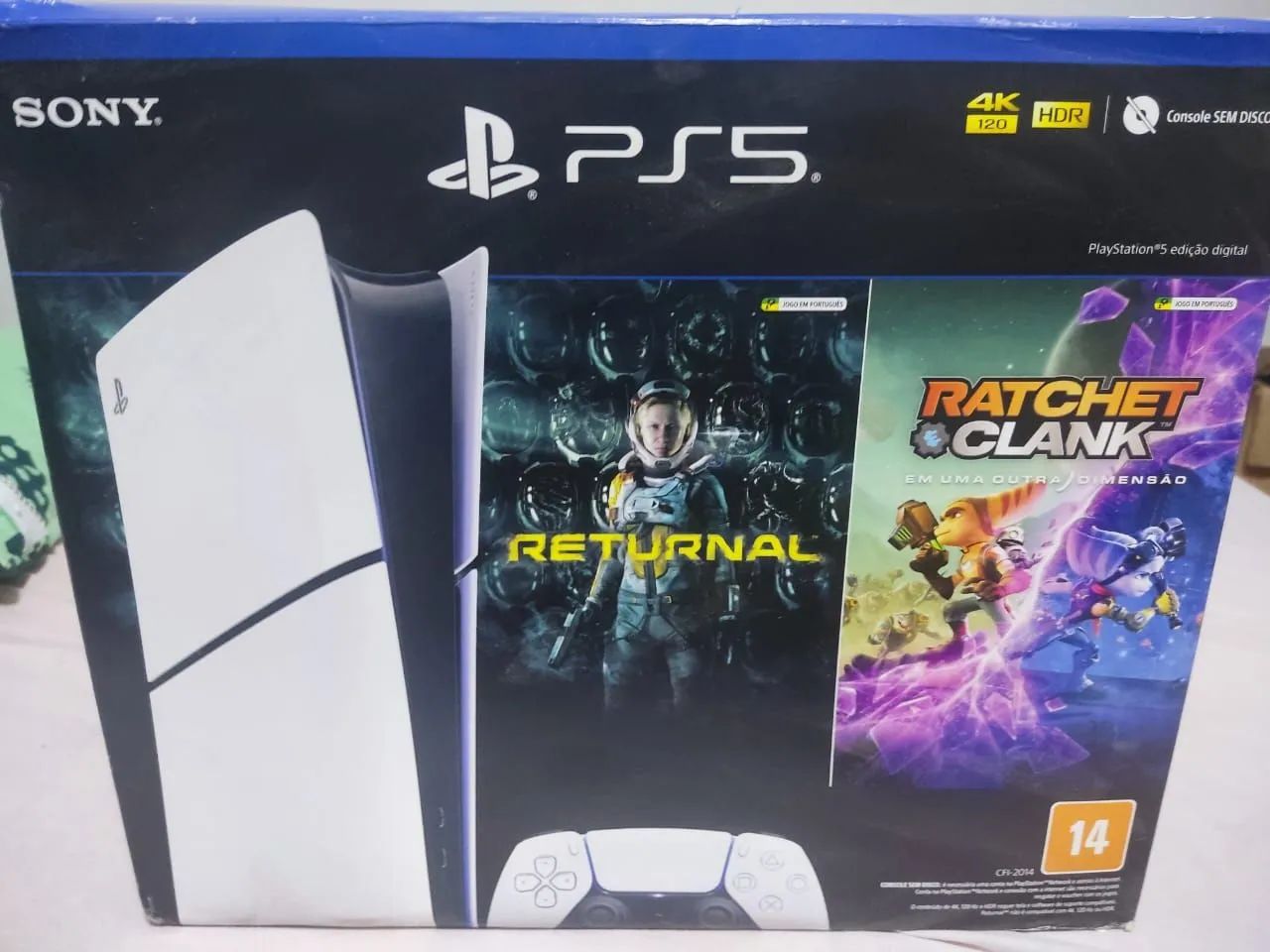 Ps5 slim digital 4k hdr - Foto 4