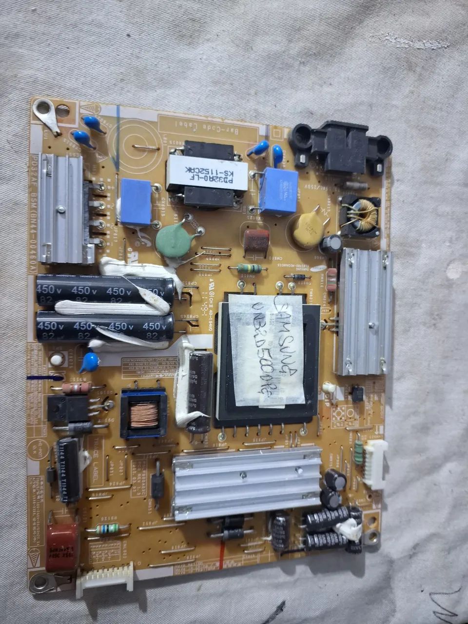Placa fonte samsung un32d5500dpg