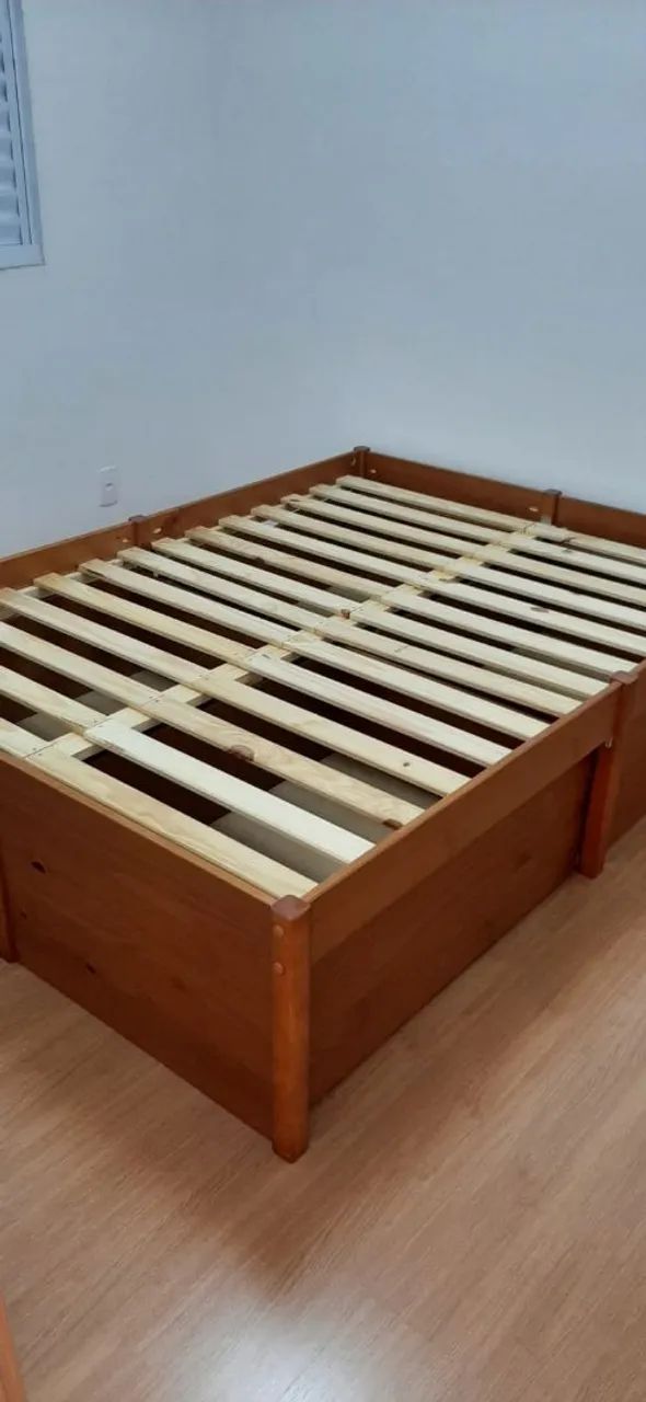 Cama da casal madeira maçica