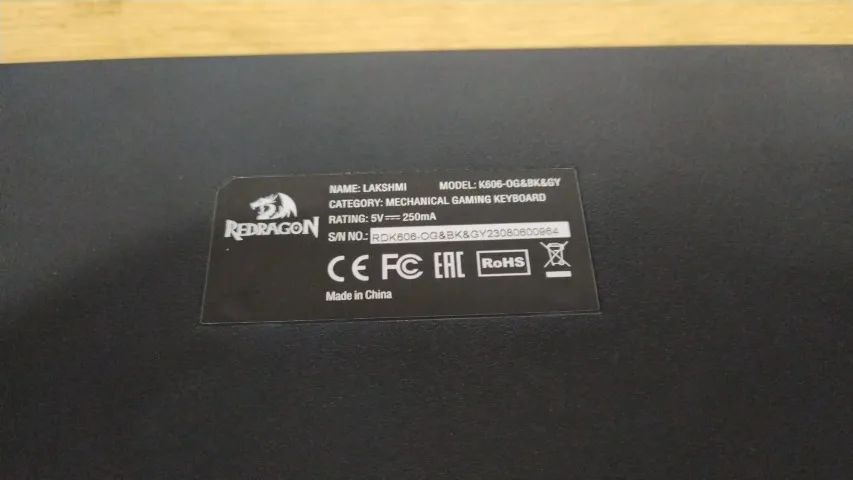 Teclado Red Dragon Lakshimi - Foto 4