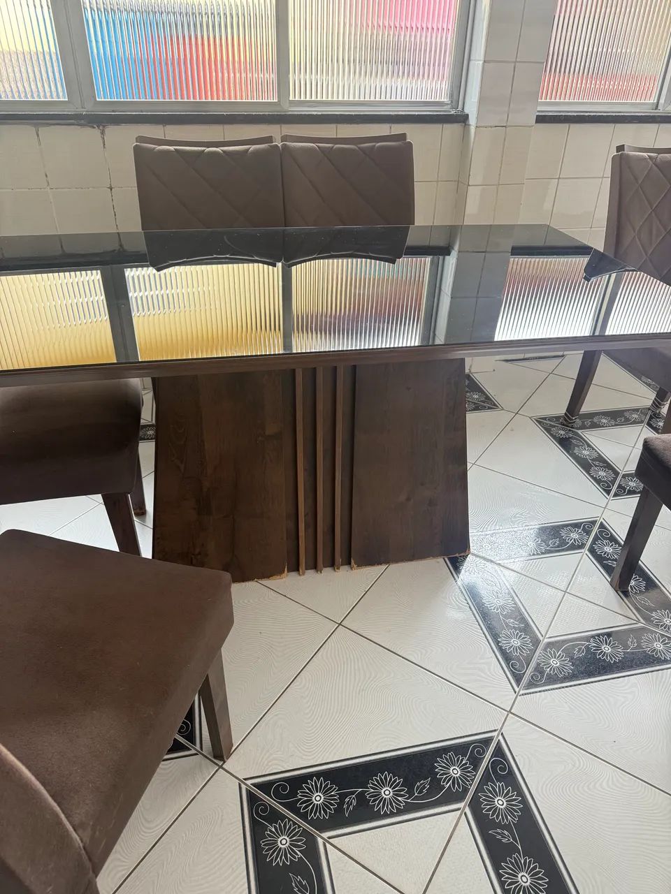 Mesa de jantar com 6 cadeira - Foto 2