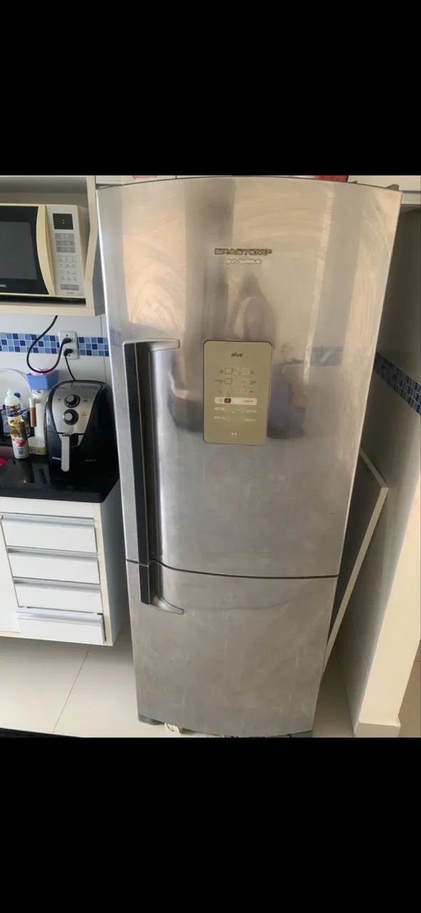 ? Geladeira Brastemp Inverse Ative! Inox - Freezer embaixo - Foto 2