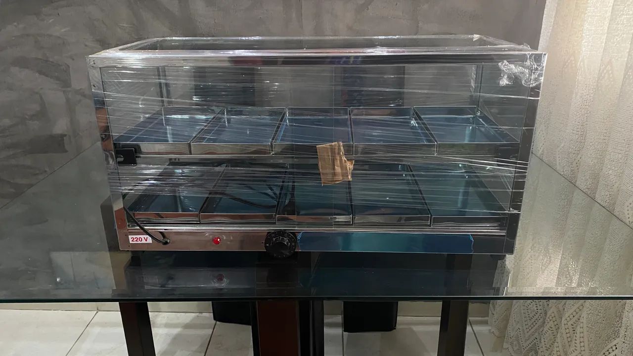 Estufa para salgado direto da fábrica 10 bandejas completa  - Foto 3