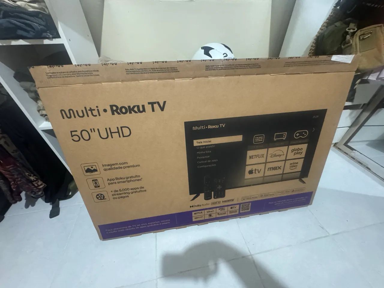 Smart TV 50 Multilaser Roku TV  - Foto 2