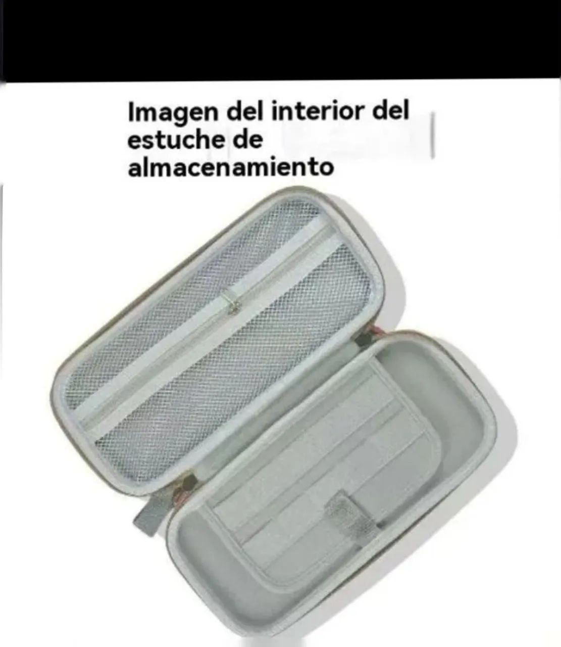 Case de transporte Nintendo switch 2 + película de vidro  - Foto 2