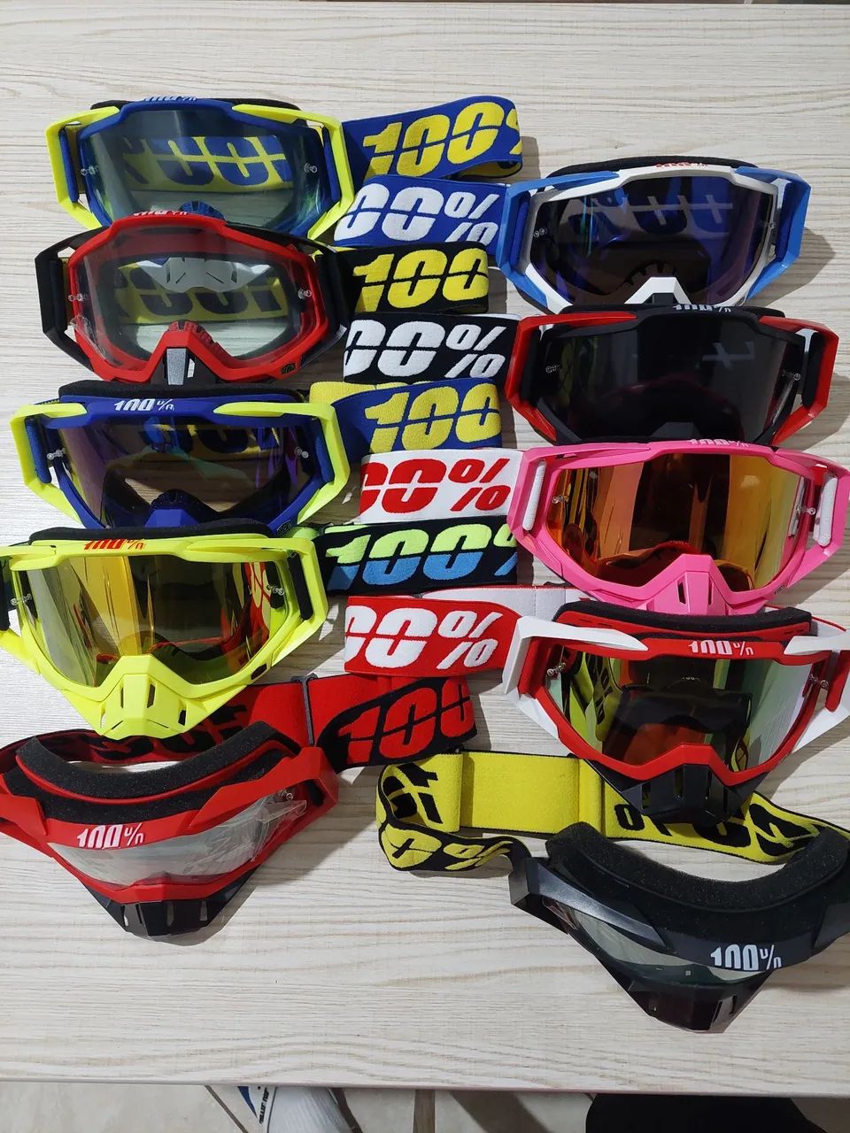 Oculos motocross trilha moto bmx bike  - Foto 6