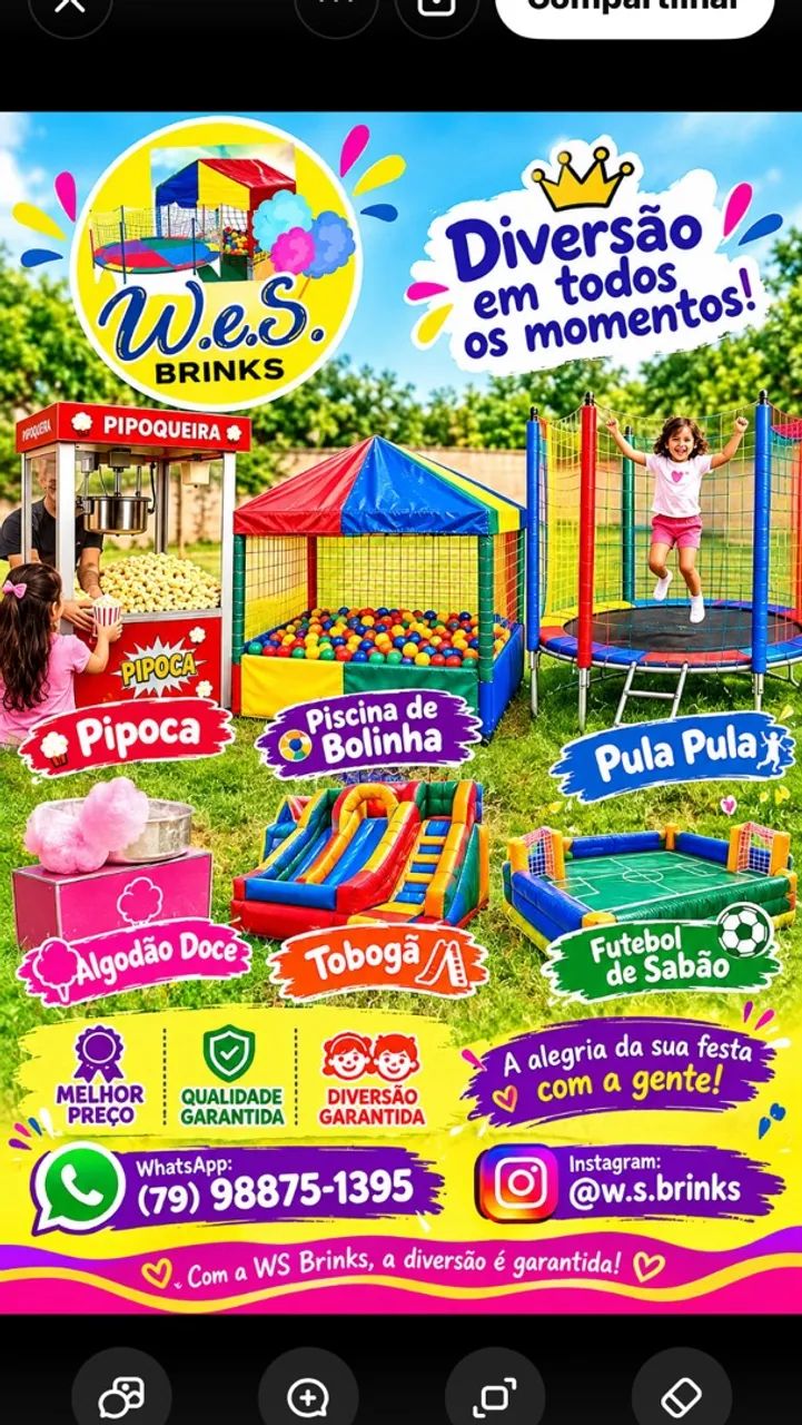 Alugamos brinquedos 