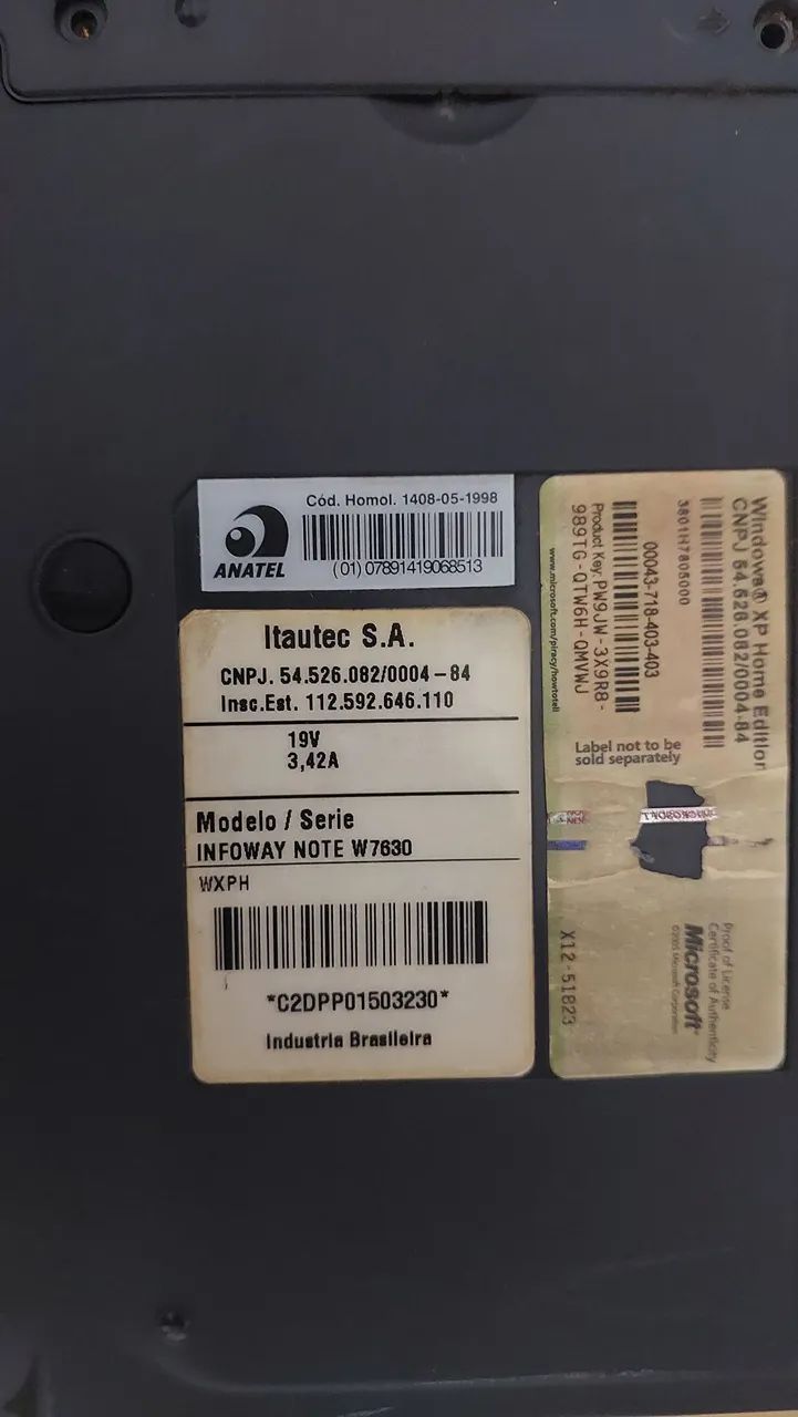 Notebook Itautac Para Reparo (Liga mas não da video) - Foto 5