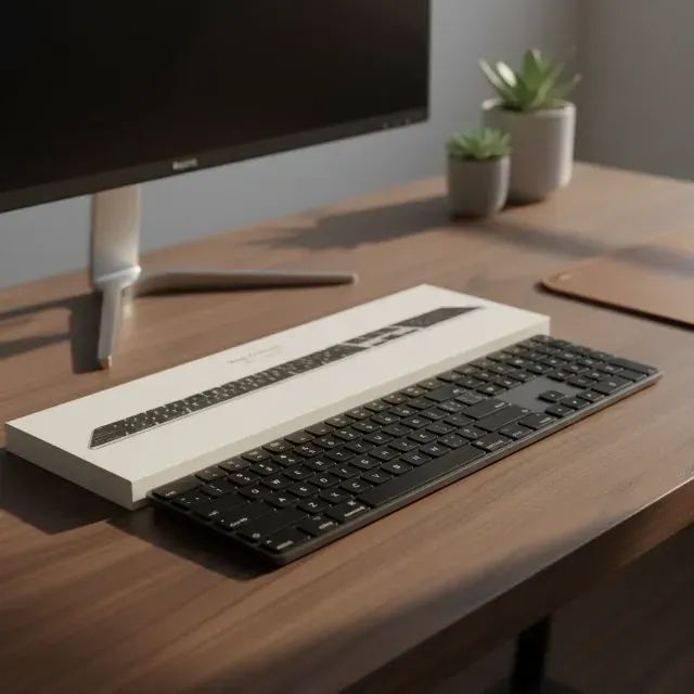 Teclado Apple Magic Keyboard (space Gray) sem Touch ID - Foto 3