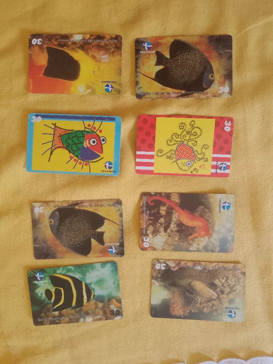Cartao telefonico tema peixes - Foto 2