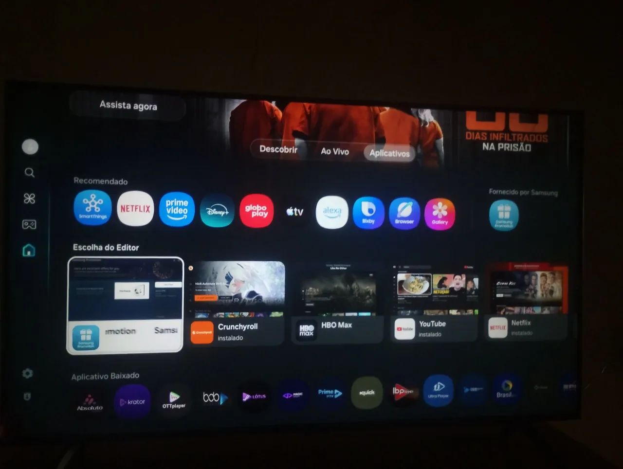 Vendo tv smarth Samsung 43 polegadas  - Foto 2