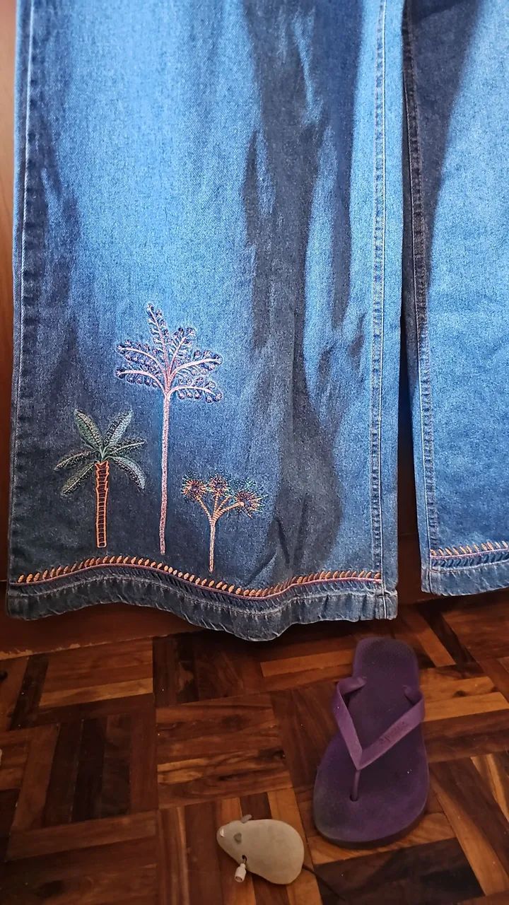 Calça flare jeans Lez a Lez - Foto 3