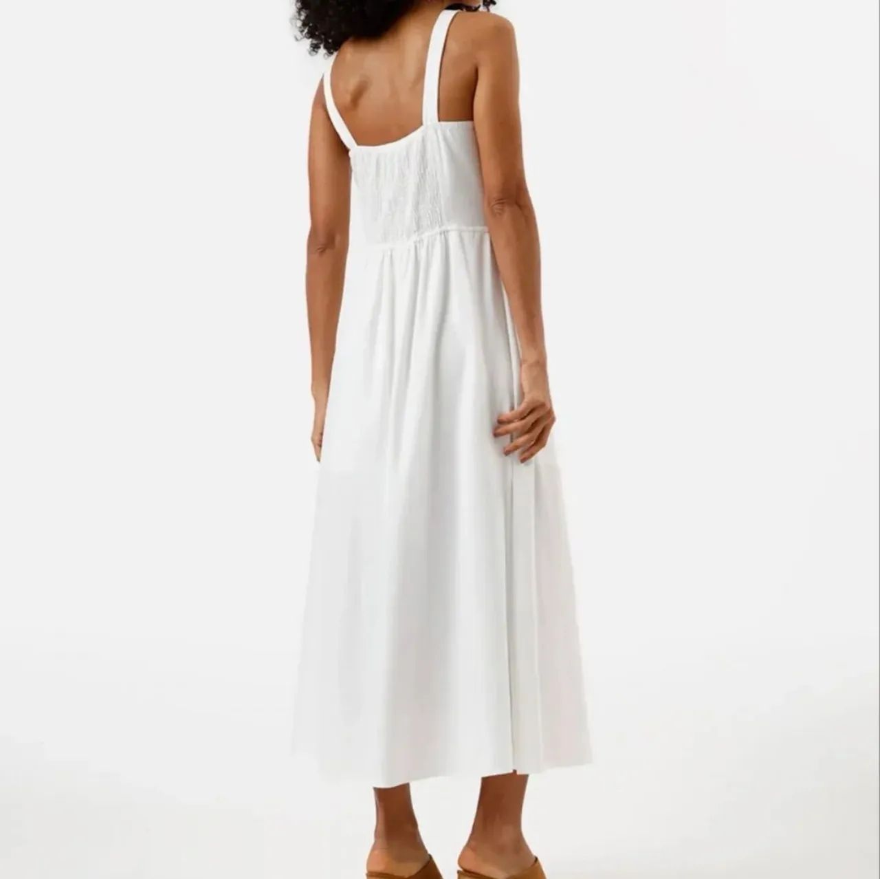 Vestido mídi em linho  - Foto 2