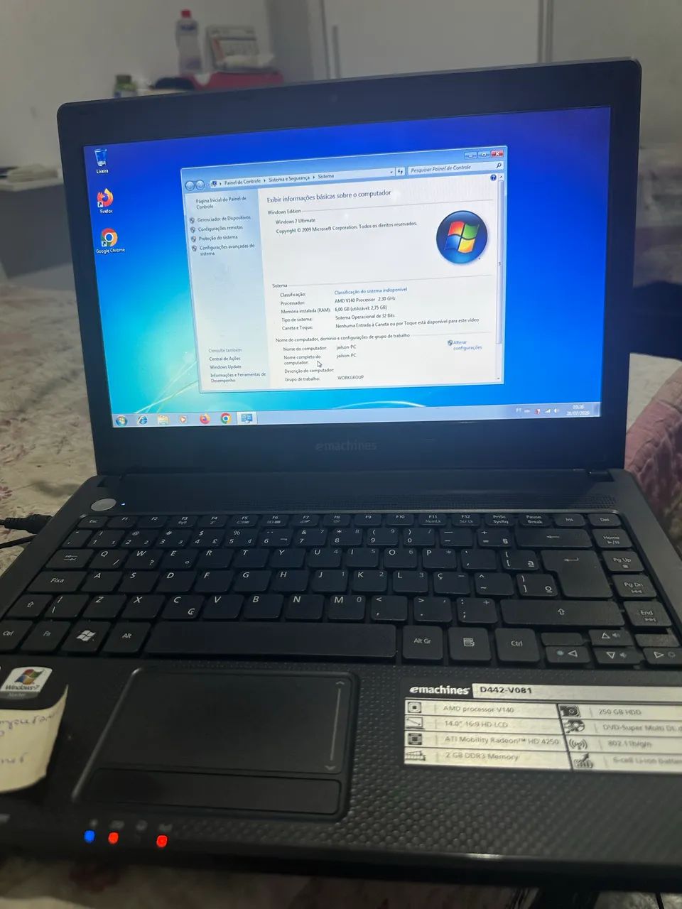 Vendo notebook ema chinês - Foto 2