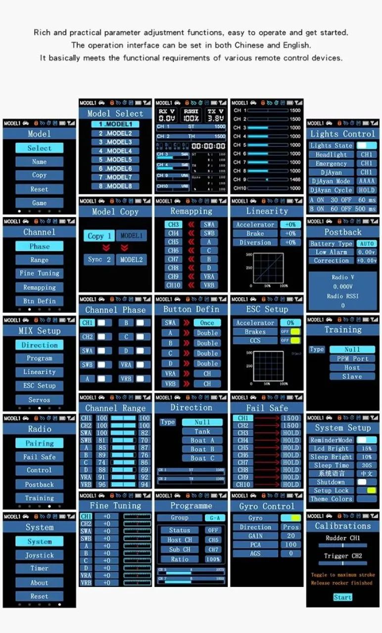 Rádio controle 10 canais - Foto 5